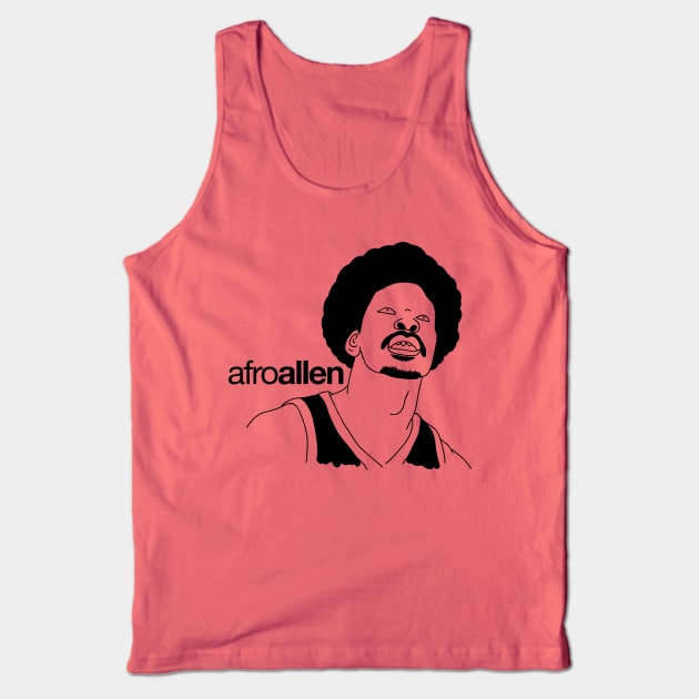 Afro Allen Tank Top by The Charity Stripe